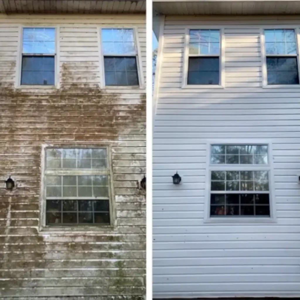 house washing before and after